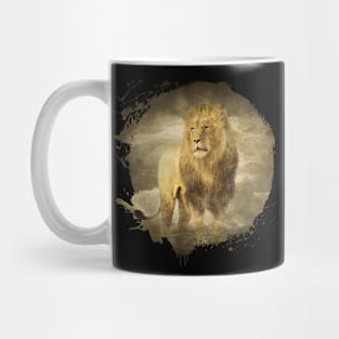 Lion Animal Wildlife Jungle Nature Safari Freedom Travel Africa Mug